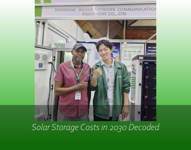 Solar Storage Costs in 2030 Decoded
